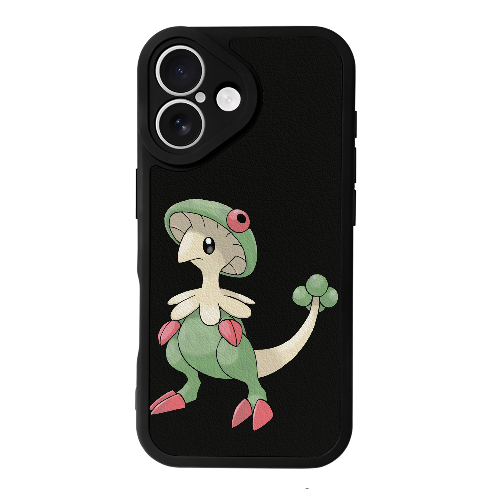 （画像用） ポケットモンスター Pokémon 【iPhone 16シリーズ対応】シリコンスマホケース（レザー調） 材質：シリコン